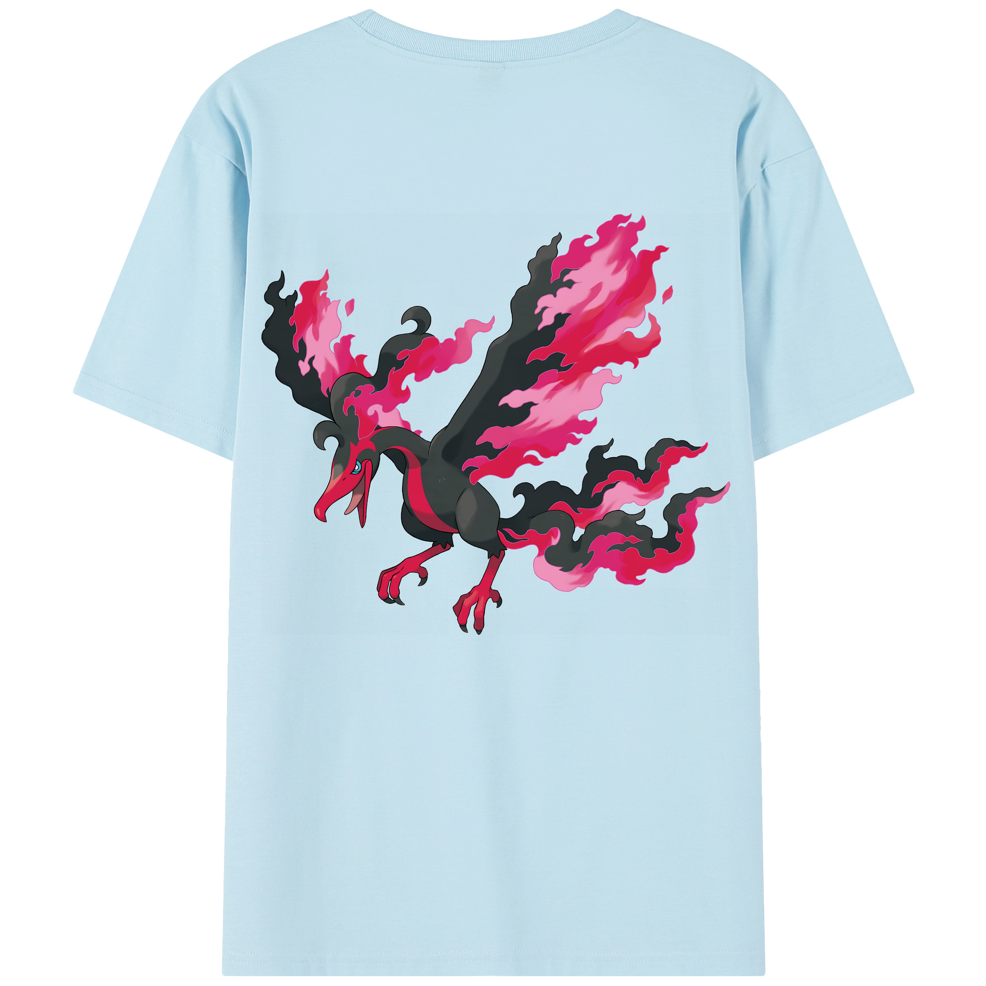 （画像用） ポケットモンスター Pokémon 綿100％半袖Tシャツ（背面プリント）